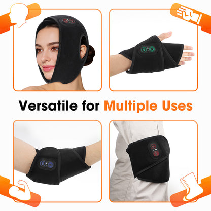 Rechargeable Face Warmer Band with 3 Heat Levels for Relaxation and Comfort