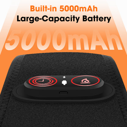 Rechargeable Face Warmer Band with 3 Heat Levels for Relaxation and Comfort